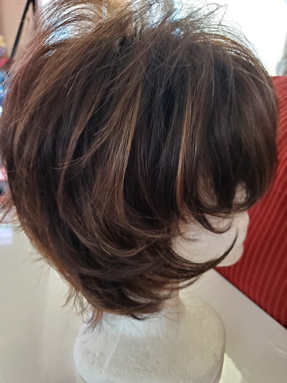 Godiva's Secret Freedom Lace Front Hand Tied NEW Wig in Coffee Latte-R Orig 299. - Picture 5 of 11